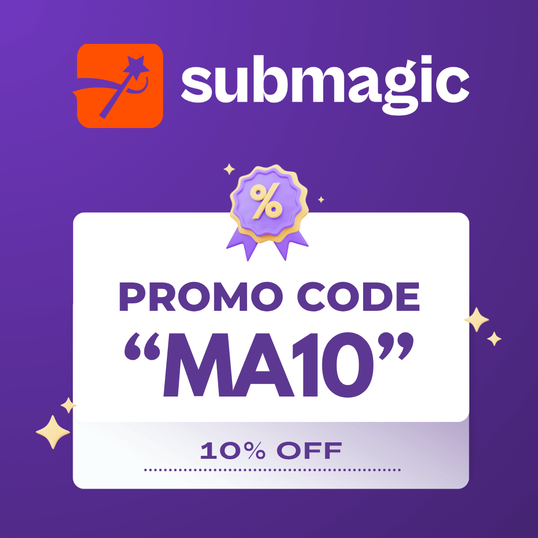 submagic promo code
